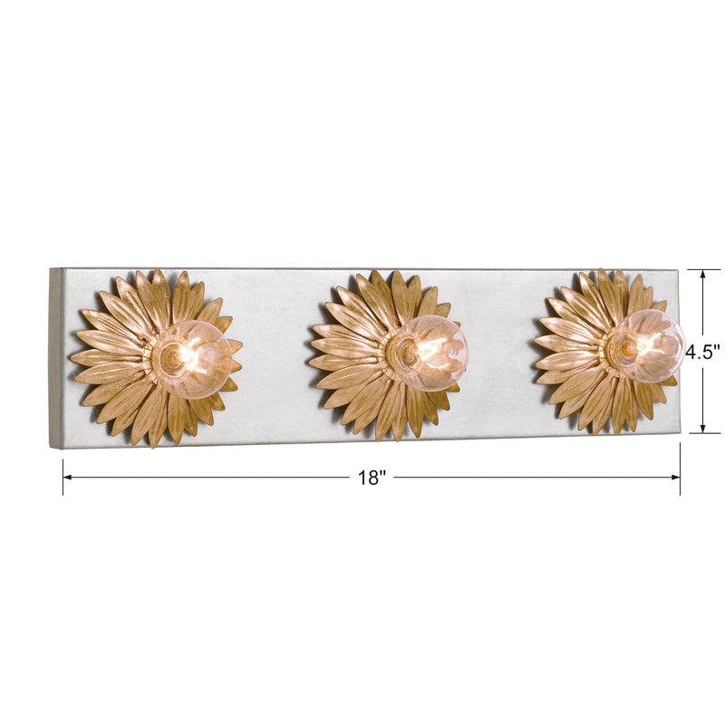 Crystorama 503-GA-SA Broche Three Light Bathroom Vanity Antique Gold / Antique Silver Alternate Image 4.jpg