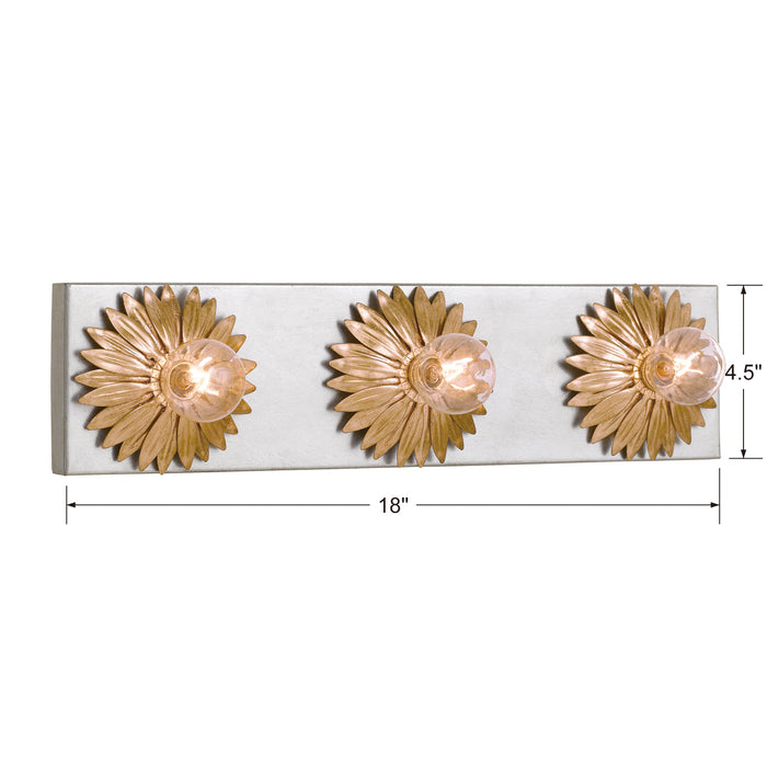 Crystorama 503-GA-SA Broche Three Light Bathroom Vanity Antique Gold / Antique Silver Alternate Image 4.jpg