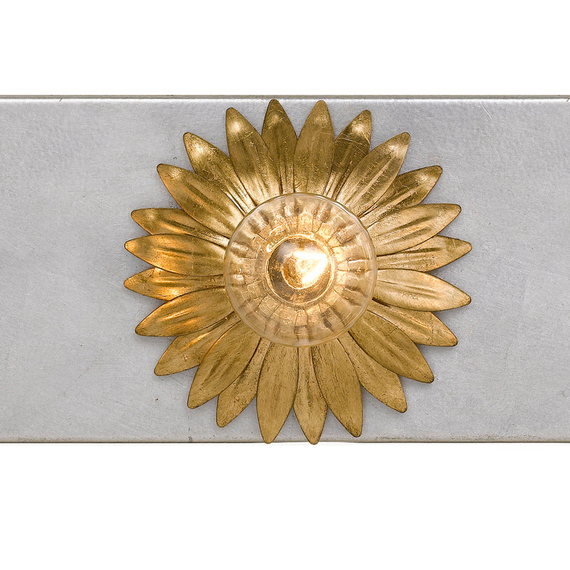 Crystorama 508-GA-SA Broche Five Light Bathroom Vanity Antique Gold / Antique Silver Alternate Image.jpg