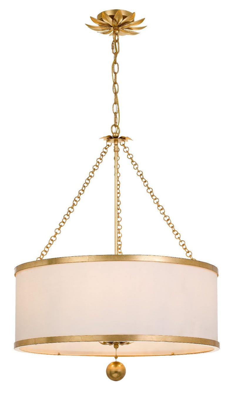Crystorama 518-GA Broche Six Light Chandelier Antique Gold Main Image.jpg