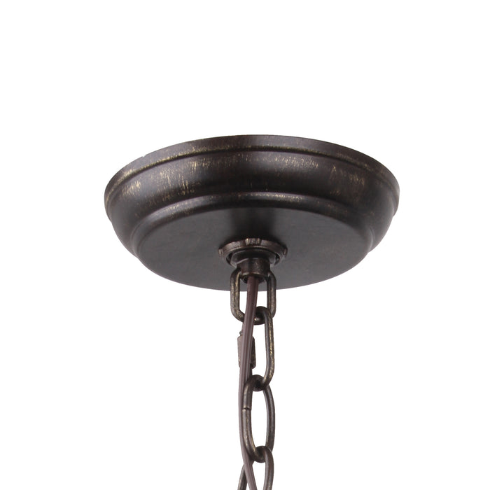 Crystorama 597-EB-GA Luna Six Light Chandelier English Bronze / Antique Gold Alternate Image.jpg