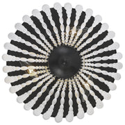 Crystorama 600-MK Rylee Three Light Flush Mount Matte Black Alternate Image.jpg