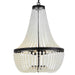 Crystorama 608-MK Rylee Six Light Chandelier Matte Black Alternate Image 2.jpg