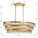 Crystorama 6107-GA Perla Six Light Chandelier Antique Gold Alternate Image 2.jpg