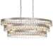 Crystorama 6107-SA Perla Six Light Chandelier Antique Silver Main Image.jpg