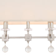 Crystorama 8109-PN Paxton Eight Light Chandelier Polished Nickel Alternate Image 2.jpg