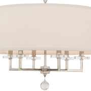 Crystorama 8116-PN Paxton Six Light Chandelier Polished Nickel Alternate Image.jpg