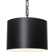 Crystorama 8686-MK-WH Alston Six Light Chandelier Matte Black / White Main Image.jpg
