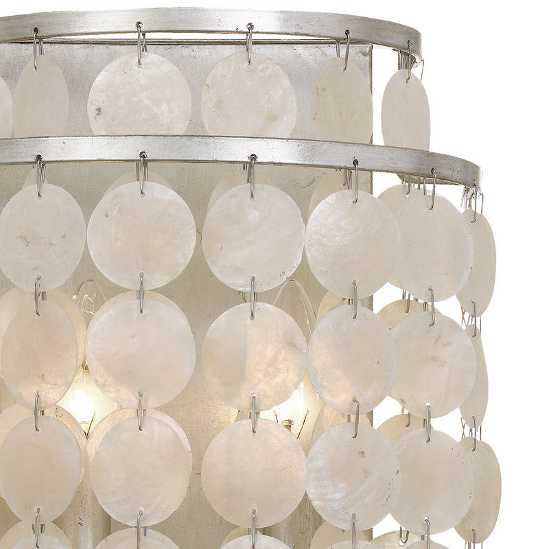 Crystorama BRI-3002-SA Brielle Two Light Wall Sconce Antique Silver Alternate Image 2.jpg