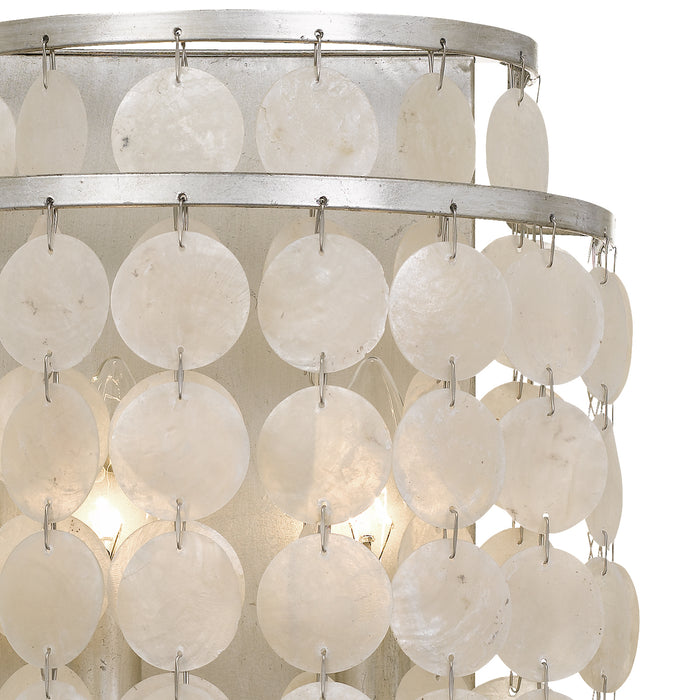 Crystorama BRI-3002-SA Brielle Two Light Wall Sconce Antique Silver Alternate Image 2.jpg