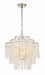 Crystorama BRI-3008-SA Brielle Four Light Chandelier Antique Silver Main Image.jpg