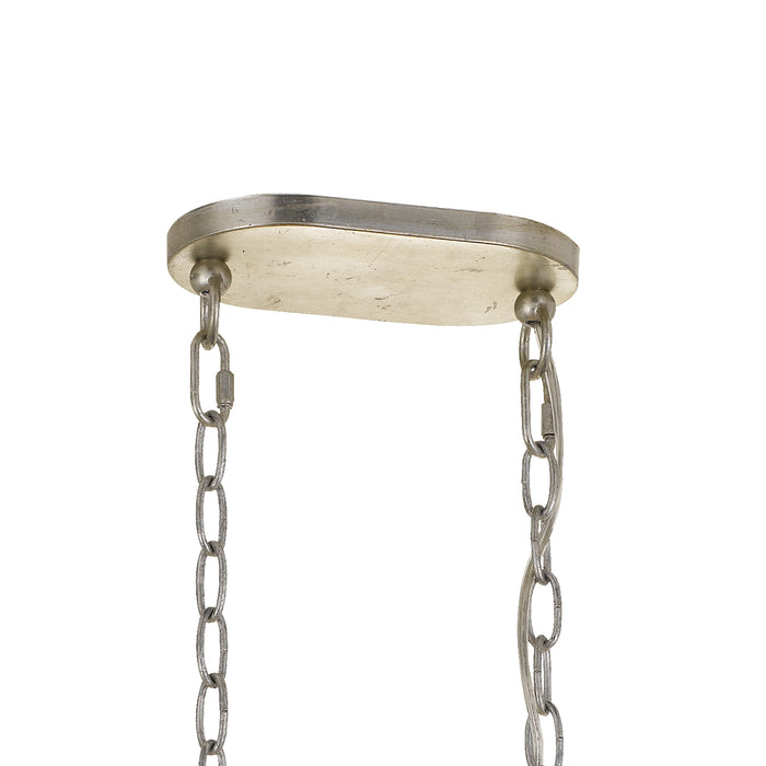 Crystorama BRI-3009-SA Brielle Six Light Chandelier Antique Silver Alternate Image 2.jpg