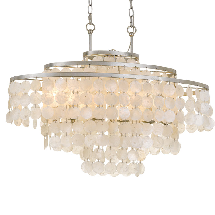 Crystorama BRI-3009-SA Brielle Six Light Chandelier Antique Silver Main Image.jpg
