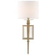 Crystorama CLI-231-AG Clifton One Light Wall Sconce Aged Brass Main Image.jpg