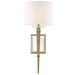 Crystorama CLI-231-AG Clifton One Light Wall Sconce Aged Brass Main Image.jpg