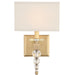 Crystorama CLO-8892-AG Clover One Light Wall Sconce Aged Brass Main Image.jpg