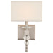 Crystorama CLO-8892-BN Clover One Light Wall Sconce Brushed Nickel Main Image.jpg