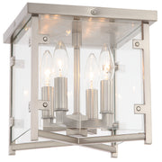 Crystorama DAN-8793-BN Danbury Four Light Flush Mount Brushed Nickel Main Image.jpg