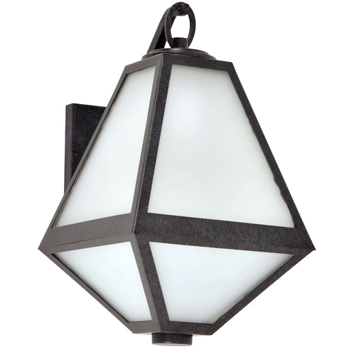Crystorama GLA-9701-OP-BC Glacier One Light Outdoor Wall Sconce Black Charcoal Alternate Image.jpg