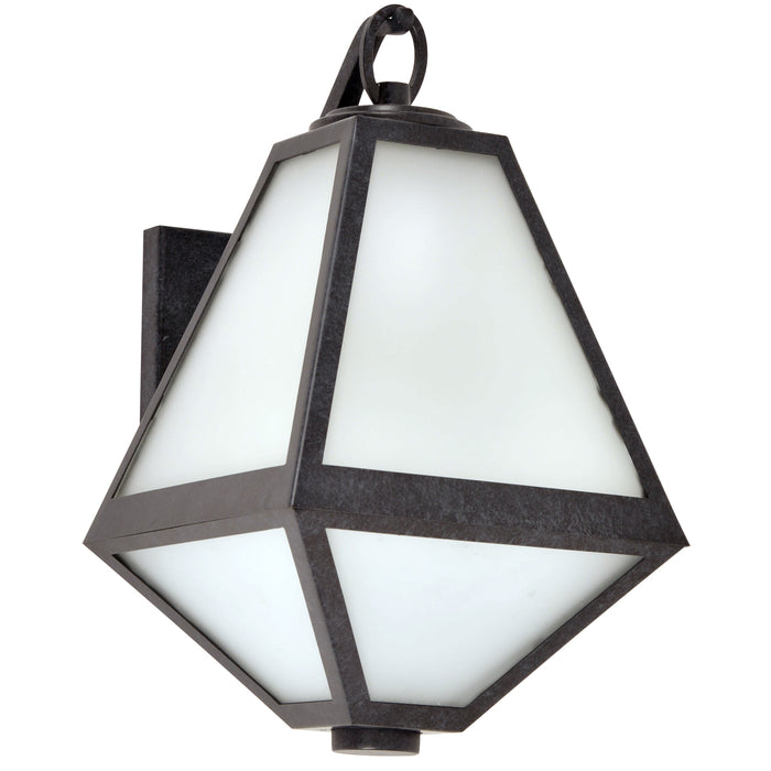 Crystorama GLA-9701-OP-BC Glacier One Light Outdoor Wall Sconce Black Charcoal Alternate Image.jpg
