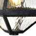 Crystorama GLA-9701-WT-BC Glacier One Light Outdoor Wall Sconce Black Charcoal Alternate Image 2.jpg