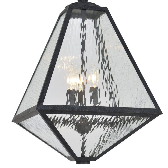 Crystorama GLA-9705-WT-BC Glacier Three Light Outdoor Chandelier Black Charcoal Alternate Image.jpg