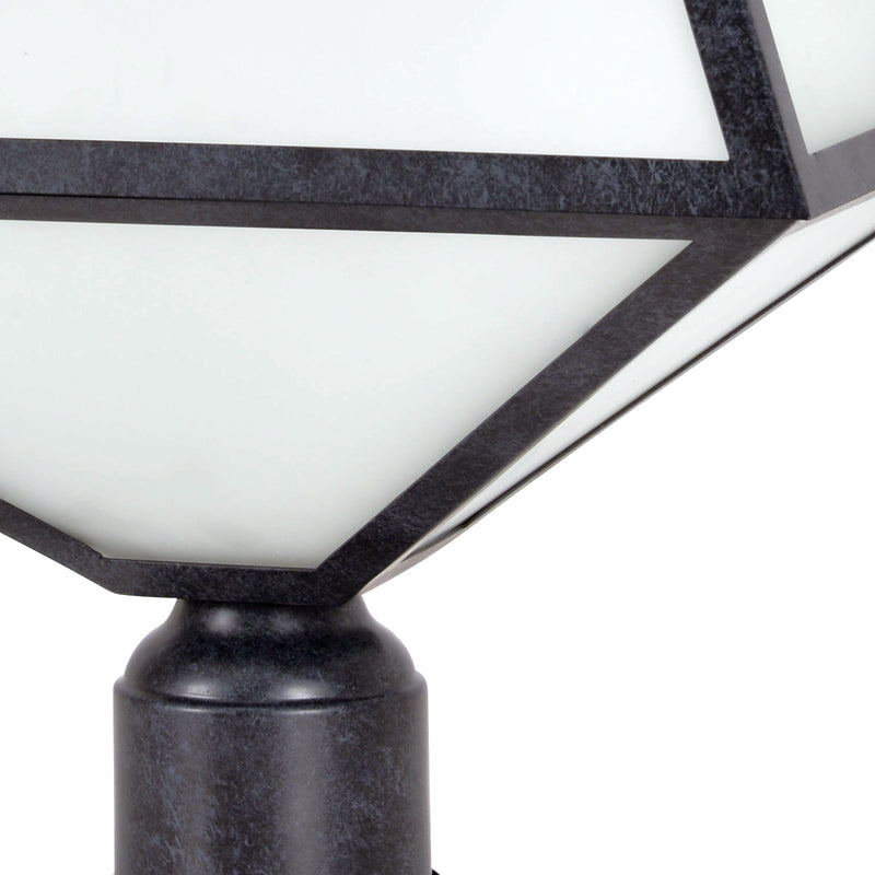 Crystorama GLA-9709-OP-BC Glacier Three Light Outdoor Post Mount Black Charcoal Alternate Image 2.jpg