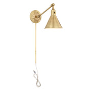 Crystorama MOR-8800-AG Morgan One Light Wall Sconce Aged Brass Alternate Image.jpg