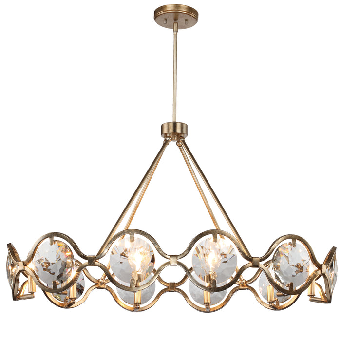 Crystorama QUI-7629-DT Quincy Ten Light Chandelier Distressed Twilight Alternate Image.jpg