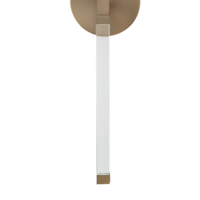 Crystorama REN-261-AG Renee One Light Wall Sconce Aged Brass Alternate Image.jpg