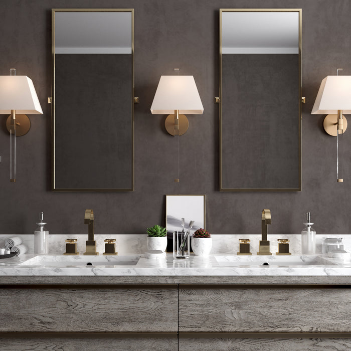 Crystorama REN-261-AG Renee One Light Wall Sconce Aged Brass Alternate Image 4.jpg