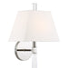 Crystorama REN-261-PN Renee One Light Wall Sconce Polished Nickel Alternate Image 2.jpg