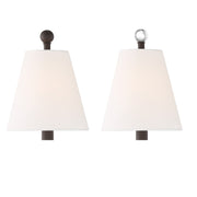 Crystorama RIV-382-DB Riverdale One Light Wall Sconce Dark Bronze Alternate Image.jpg