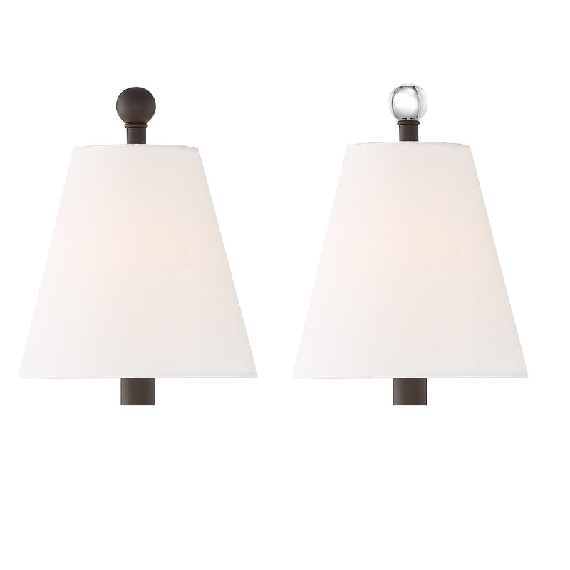 Crystorama RIV-382-DB Riverdale One Light Wall Sconce Dark Bronze Alternate Image.jpg