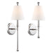 Crystorama RIV-382-PN Riverdale One Light Wall Sconce Polished Nickel Main Image.jpg