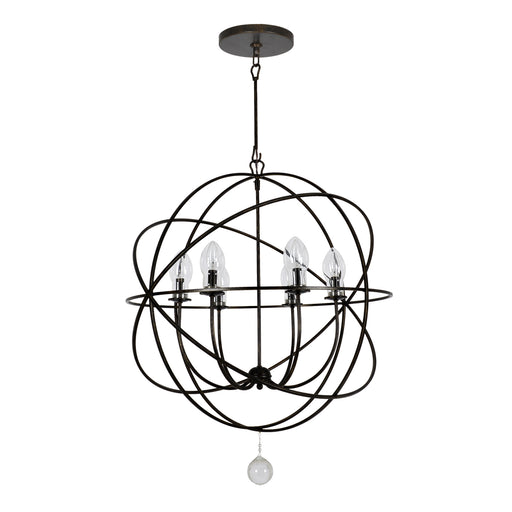Crystorama SOL-9328-EB Solaris Six Light Outdoor Chandelier English Bronze Alternate Image.jpg