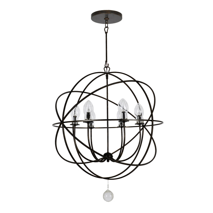 Crystorama SOL-9328-EB Solaris Six Light Outdoor Chandelier English Bronze Alternate Image.jpg