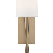 Crystorama TRE-221-AG Trenton One Light Wall Sconce Aged Brass Alternate Image 2.jpg