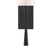 Crystorama TRE-221-BF Trenton One Light Wall Sconce Black Forged Alternate Image 2.jpg