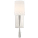 Crystorama TRE-221-PN Trenton One Light Wall Sconce Polished Nickel Main Image.jpg