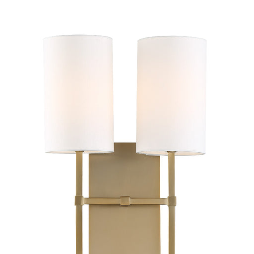 Crystorama VER-242-AG Veronica Two Light Wall Sconce Aged Brass Alternate Image.jpg