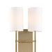 Crystorama VER-242-AG Veronica Two Light Wall Sconce Aged Brass Alternate Image.jpg