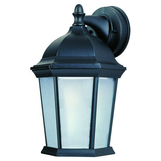 Maxim 56024FTBK Builder Cast LED E26 LED Outdoor Wall Sconce, Black Main Image.jpg