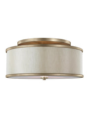 Visual Comfort Studio SF339SG Lennon Three Light Semi-Flush Mount, Sunset Gold Main Image.jpg