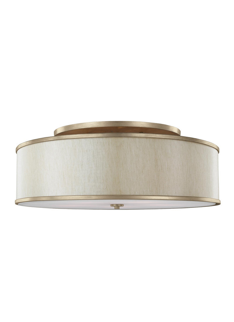 Visual Comfort Studio SF340SG Lennon Five Light Semi-Flush Mount, Sunset Gold Main Image.jpg