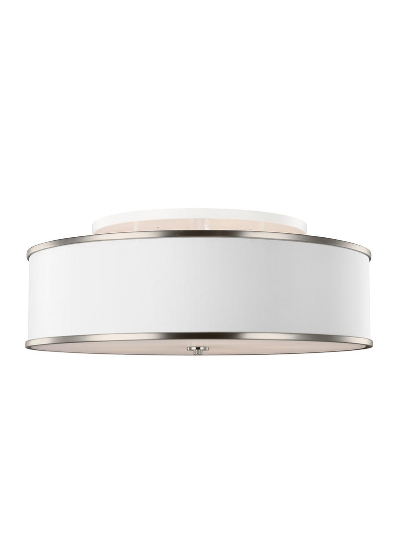 Visual Comfort Studio SF340SN Lennon Five Light Semi-Flush Mount, Satin Nickel Main Image.jpg