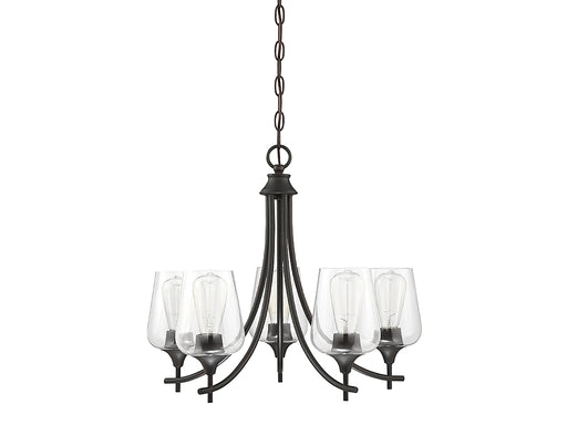 Savoy House 1-4032-5-13 Five Light Chandelier, English Bronze (2)