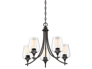 Savoy House 1-4032-5-13 Five Light Chandelier, English Bronze (4)