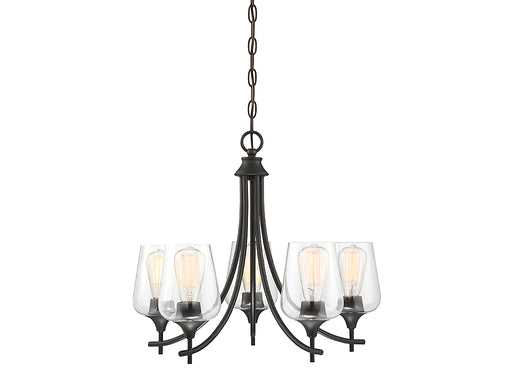 Savoy House 1-4032-5-13 Five Light Chandelier, English Bronze