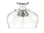 Savoy House 6-4035-3-11 Three Light Semi-Flush Mount, Polished Chrome (2)